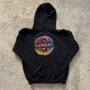 Black Hoodie Imagine Dragon - Size Large